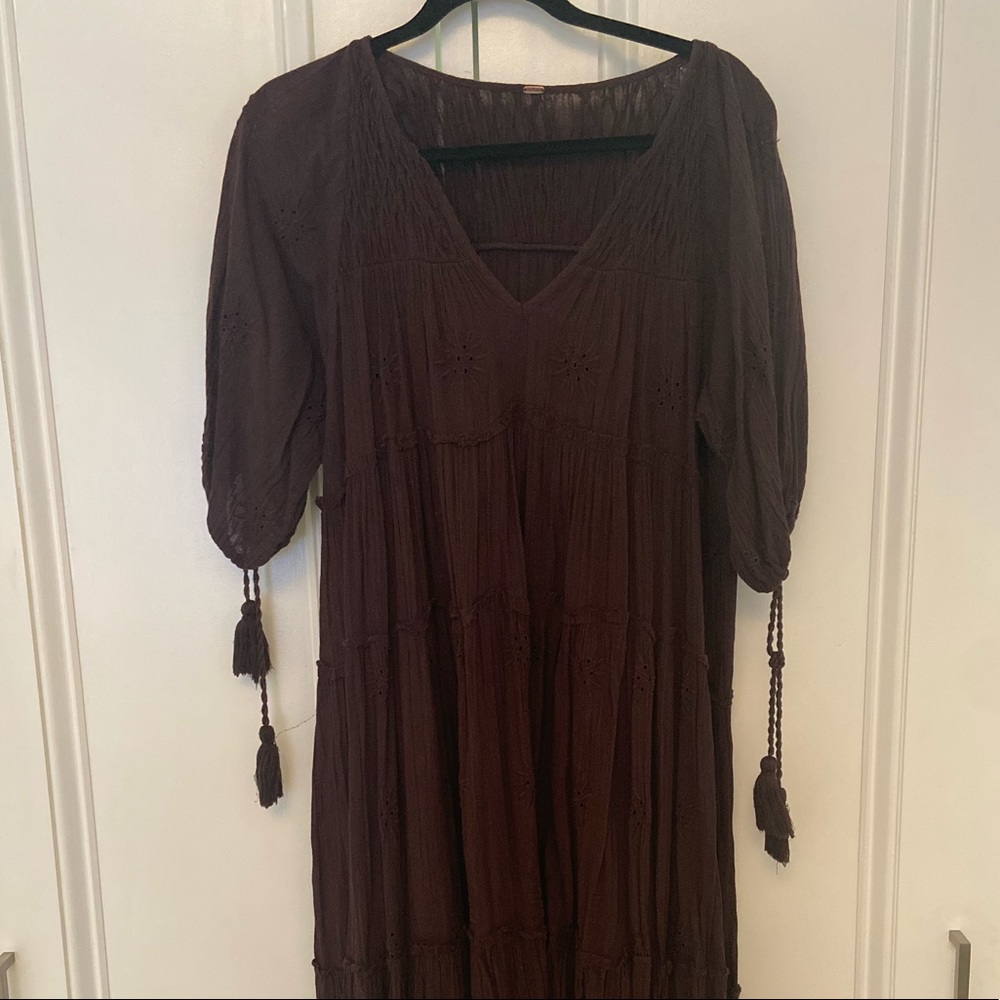 Free People Celestial Skies Midi Dress